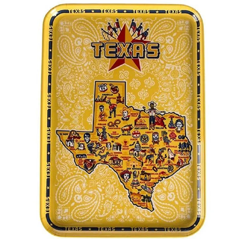 180 Degrees Melamine Texas Tray