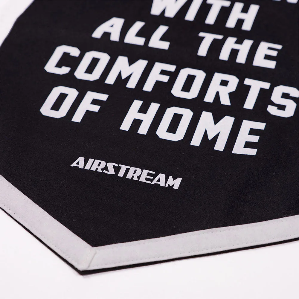 Airstream Traveling With Comforts of Home Camp Flag