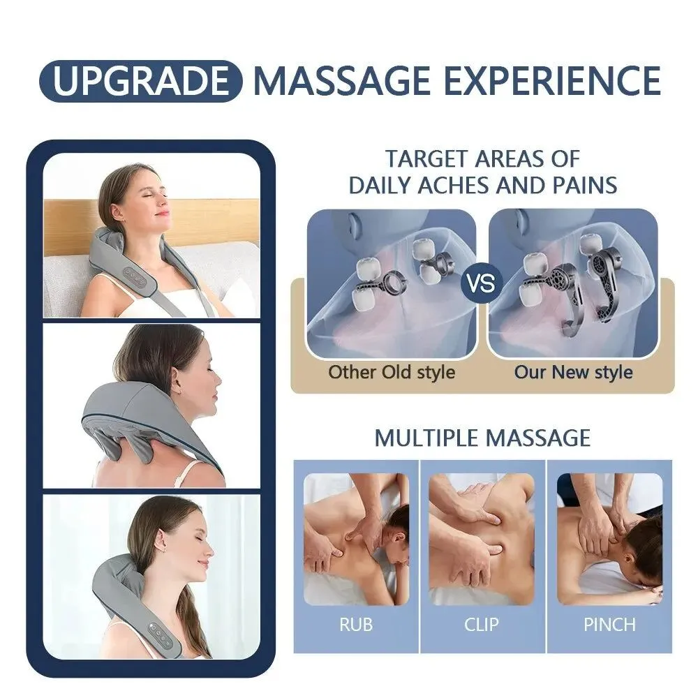 BlissfulEase Neck and Back Massager