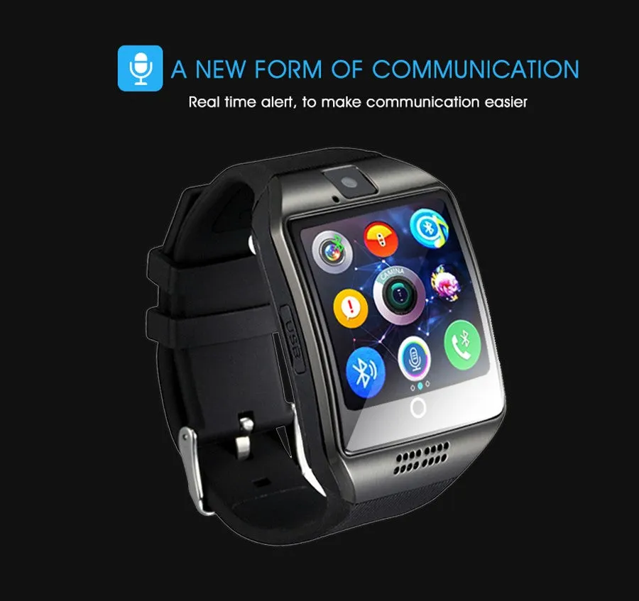 Bluetooth Smart Watch With Camera