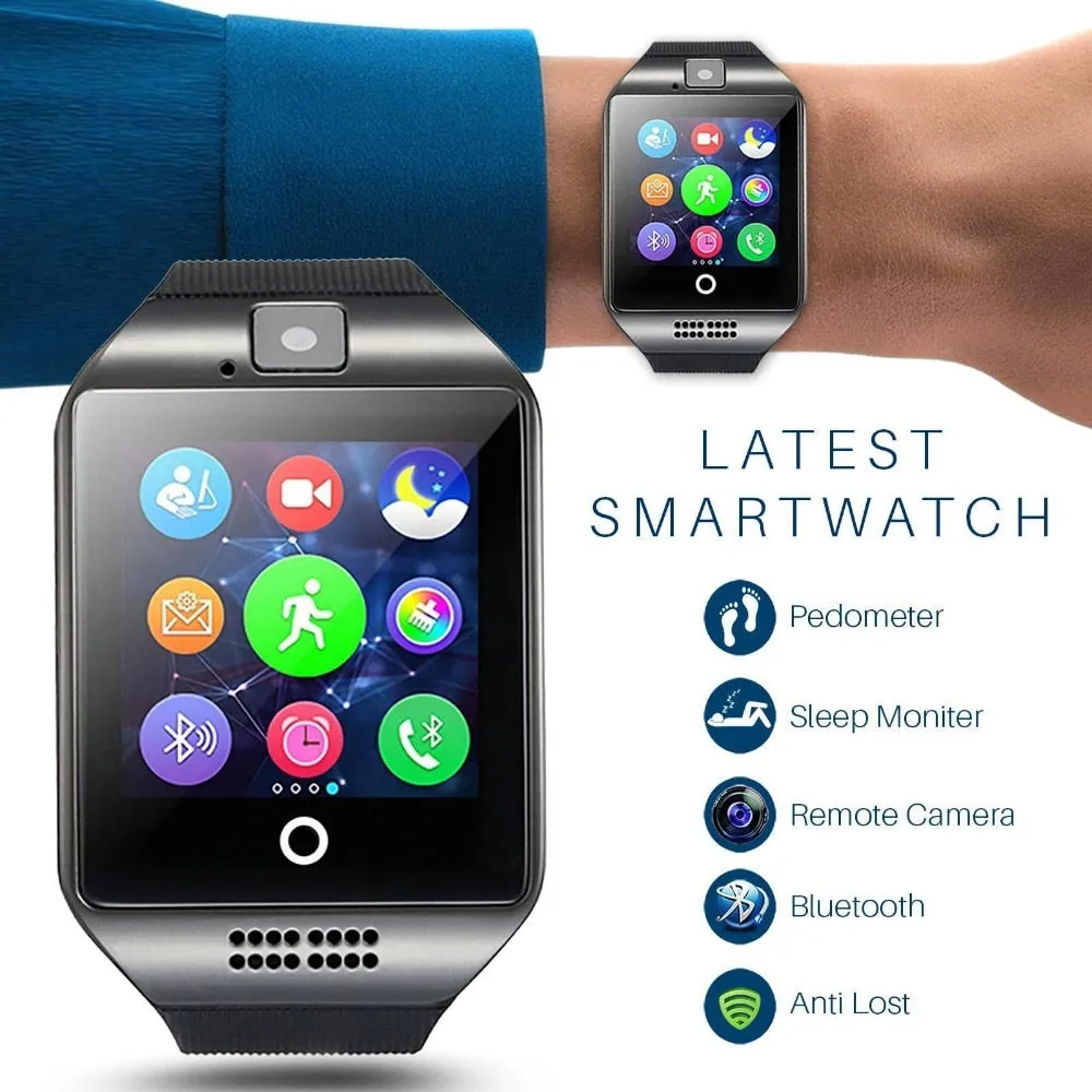 Bluetooth Smart Watch With Camera