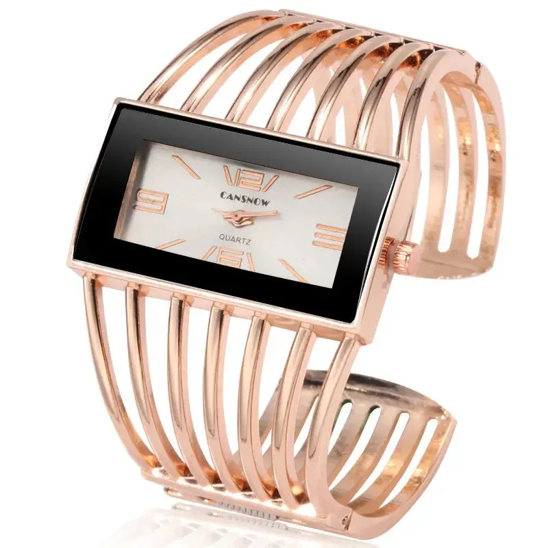 Cansnow Luxury Watch & Bangle for Girls and Ladies ***BUY 1 GET 1 FREE***