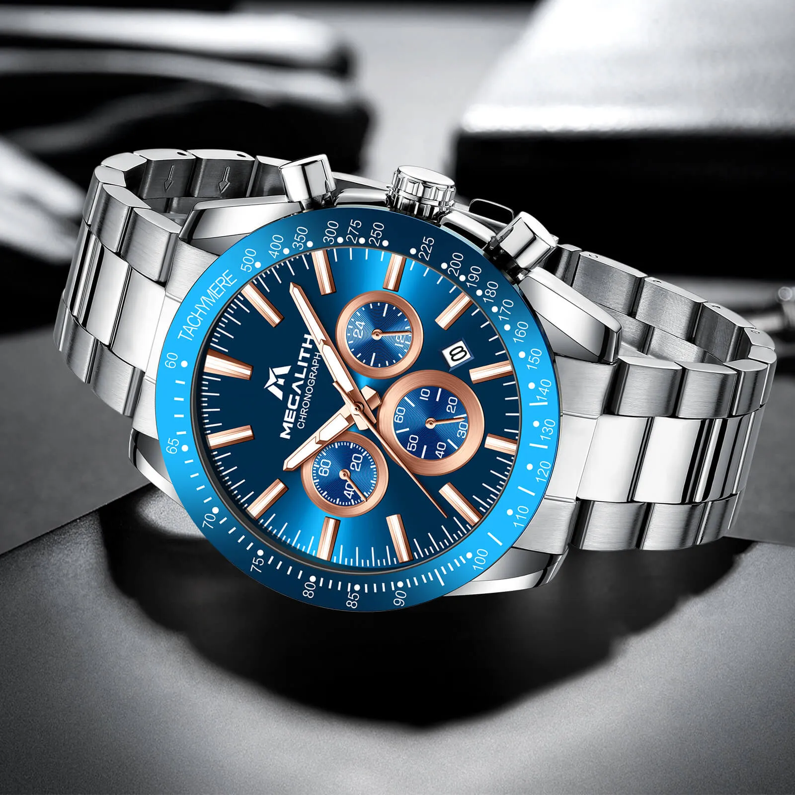 Chronograph Watch | Stainless Steel Band | 8270M