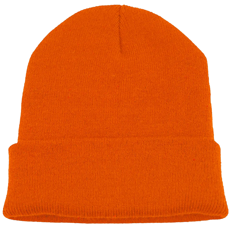 Cuff Beanie Safety Orange