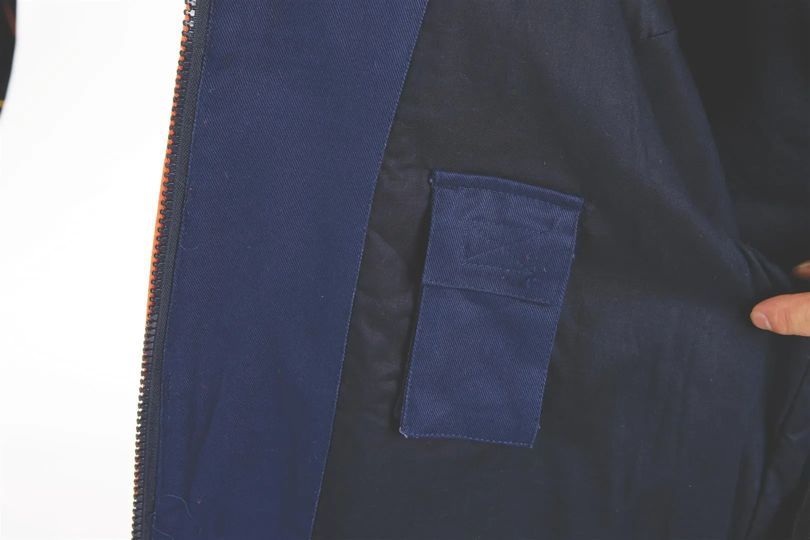 DNC Hi Vis Two Tone Protector Drill Jacket With 3M R/Tape (3858)