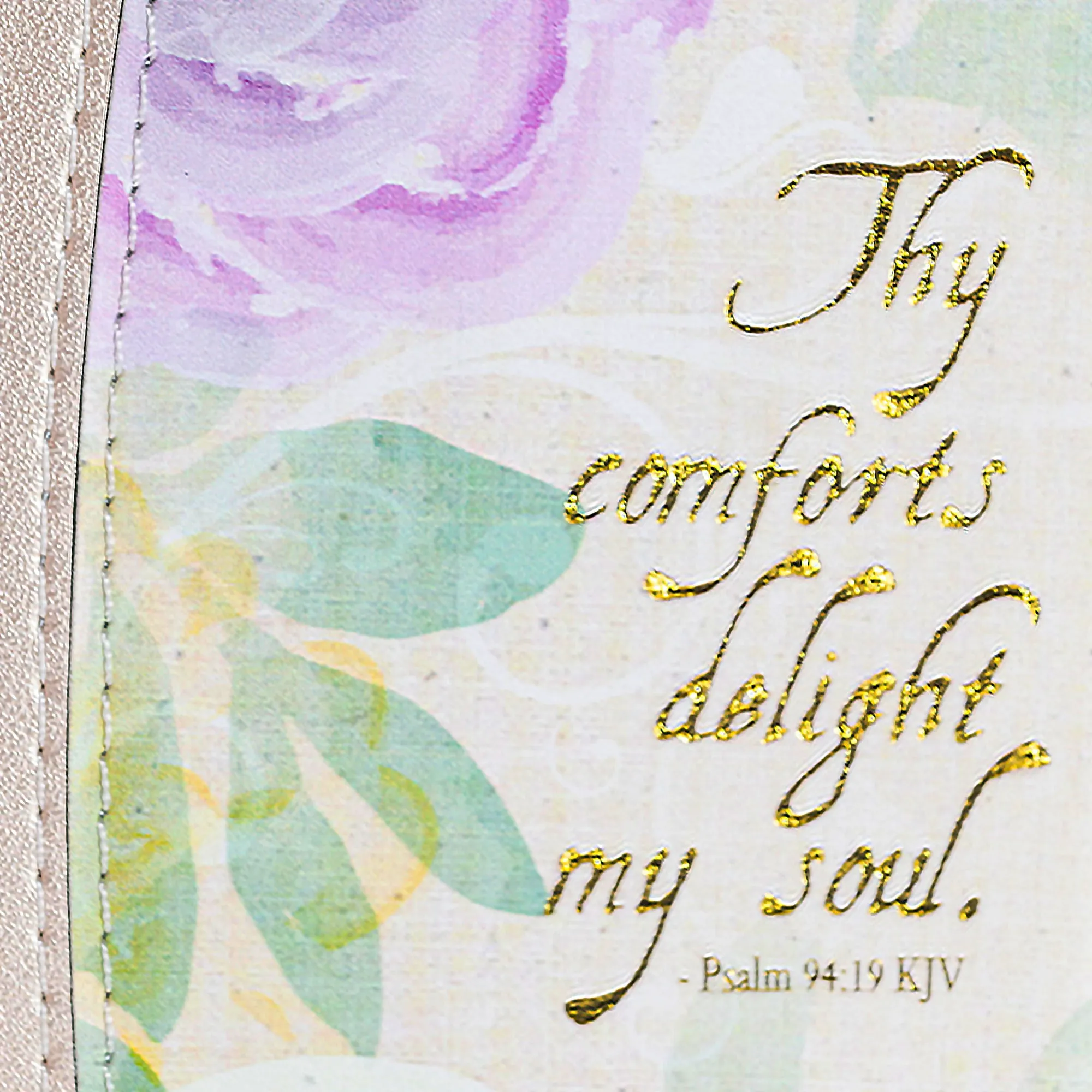 Journal - Watercolor Floral, Thy Comforts