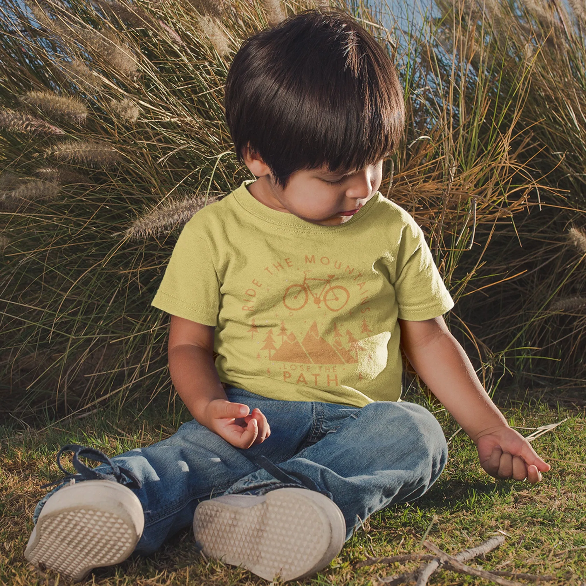 Kids Tee - 100% Cotton Path Ride