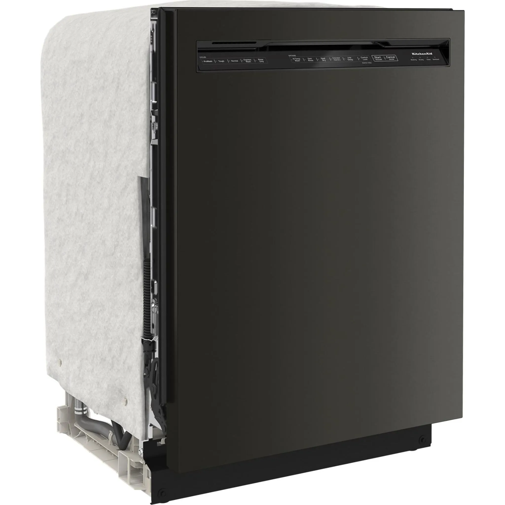 KitchenAid  44 dBA Dishwasher in PrintShield Finish with FreeFlex Third Rack (KDFM404KBS)