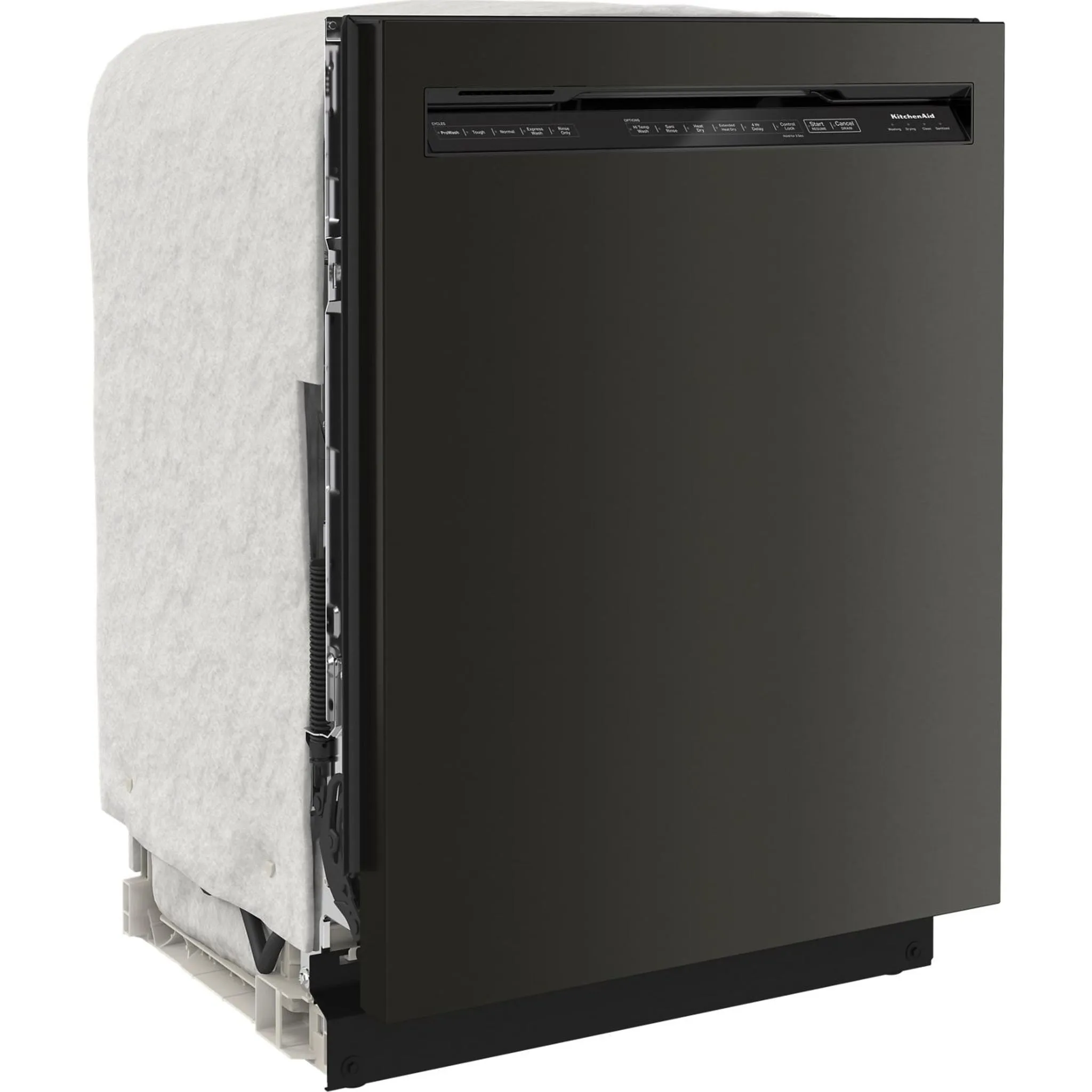 KitchenAid  44 dBA Dishwasher in PrintShield Finish with FreeFlex Third Rack (KDFM404KBS)