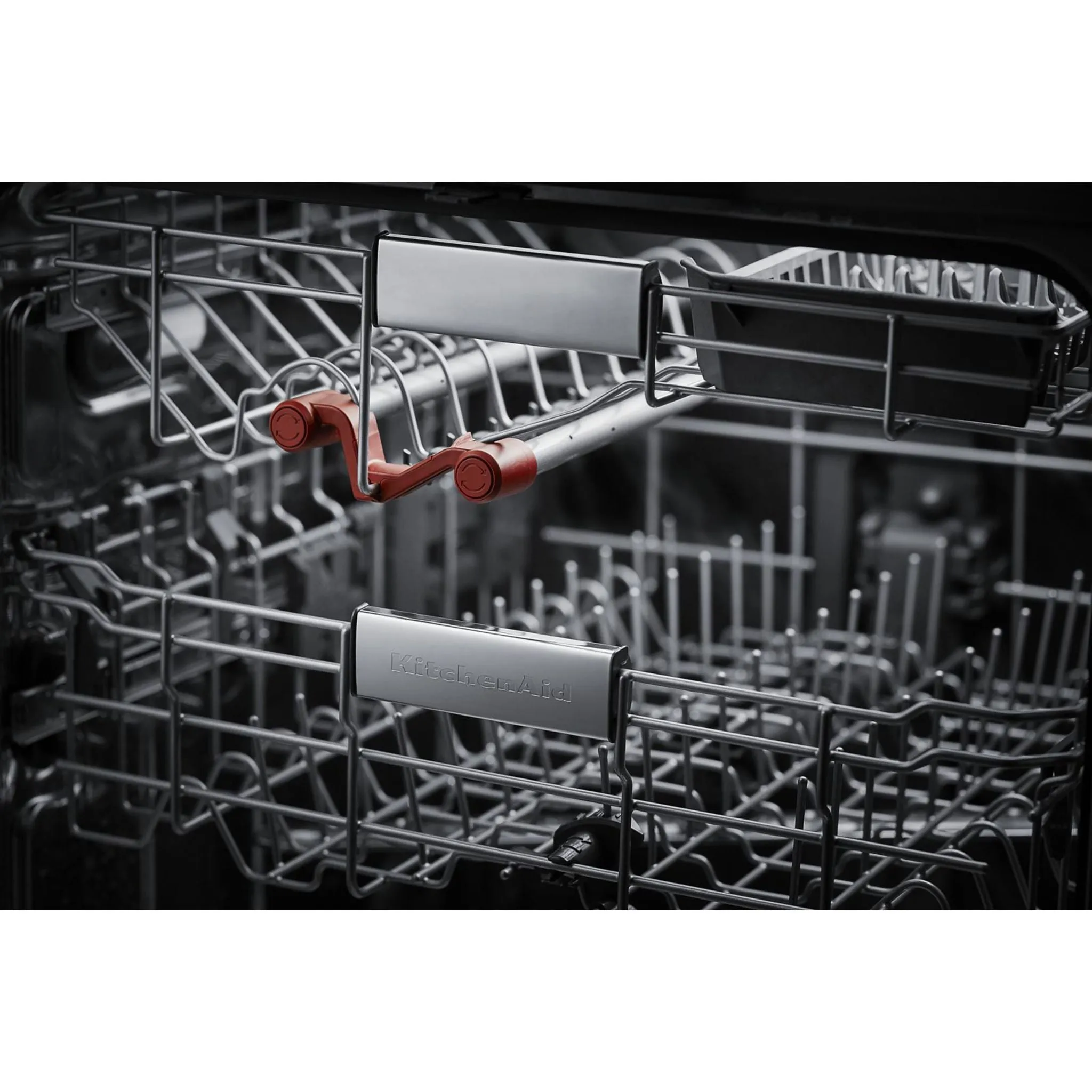 KitchenAid  44 dBA Dishwasher in PrintShield Finish with FreeFlex Third Rack (KDFM404KBS)
