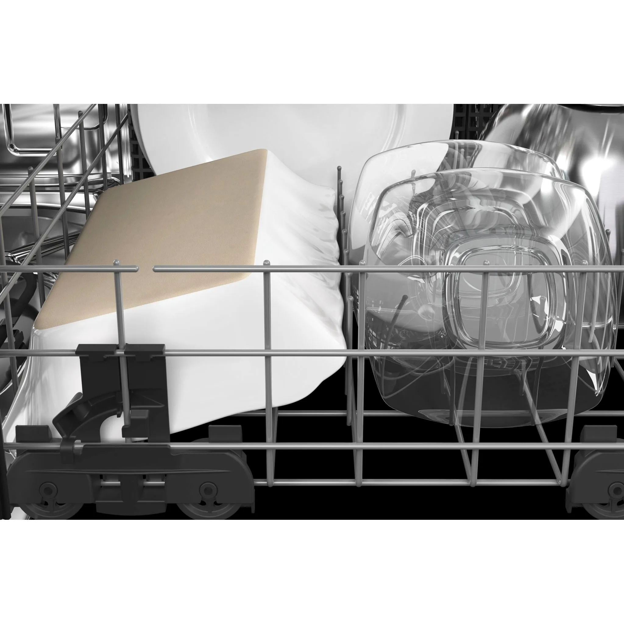 KitchenAid  44 dBA Dishwasher in PrintShield Finish with FreeFlex Third Rack (KDFM404KBS)