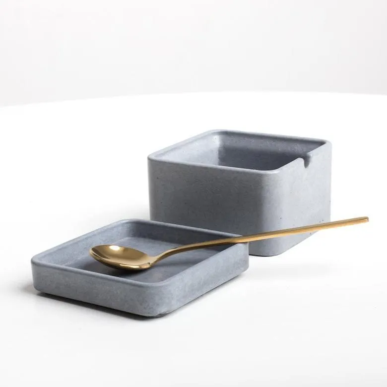 Light Grey Concrete Box