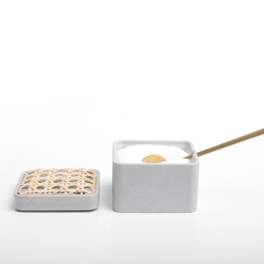 Light Grey Concrete Box