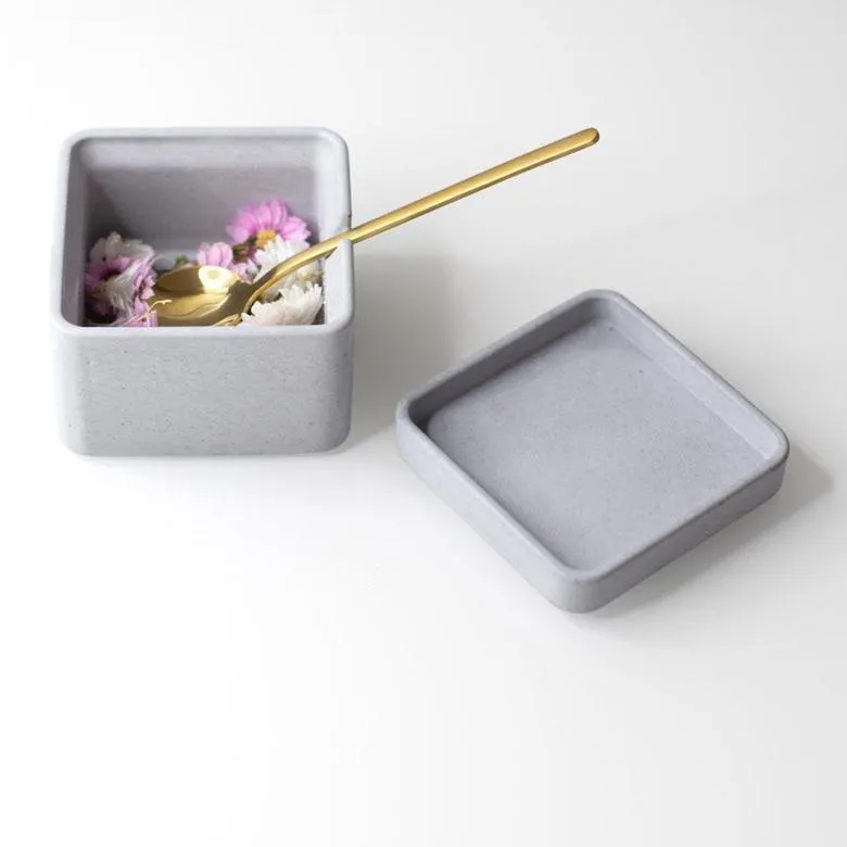 Light Grey Concrete Box