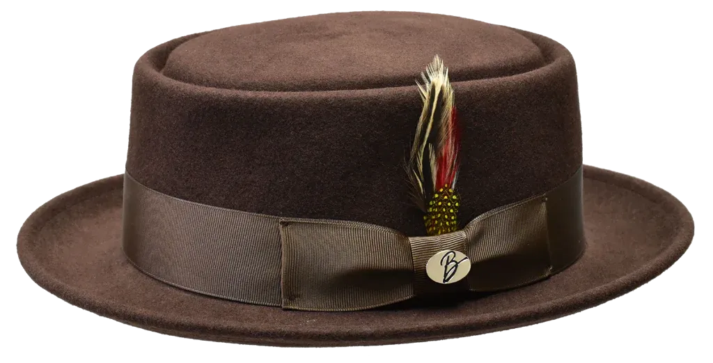 Maddox Pork Pie by Bruno Capelo x Bently Headwear