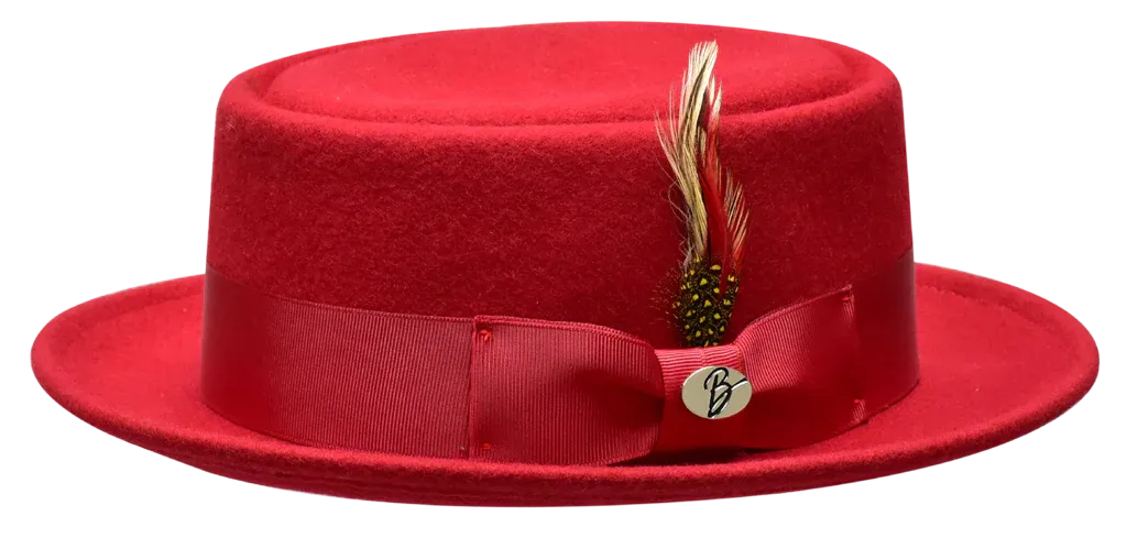 Maddox Pork Pie by Bruno Capelo x Bently Headwear