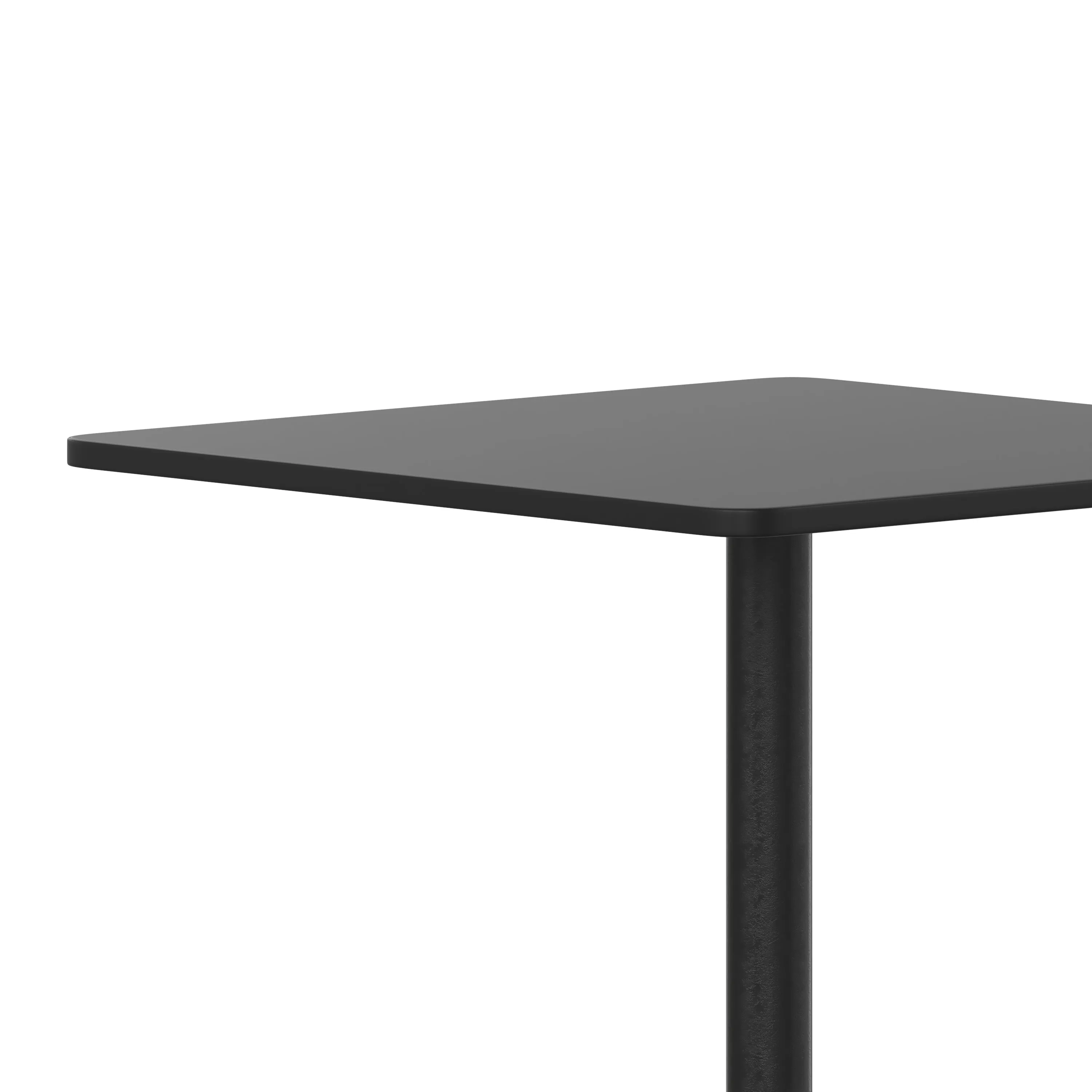 Mellie 27.5'' Square Aluminum Indoor-Outdoor Table with Base