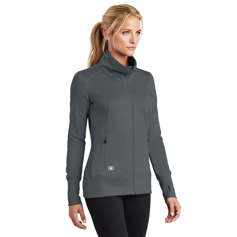 OGIO® Ladies Fulcrum Full-Zip - Gear Grey