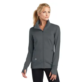 OGIO® Ladies Fulcrum Full-Zip - Gear Grey