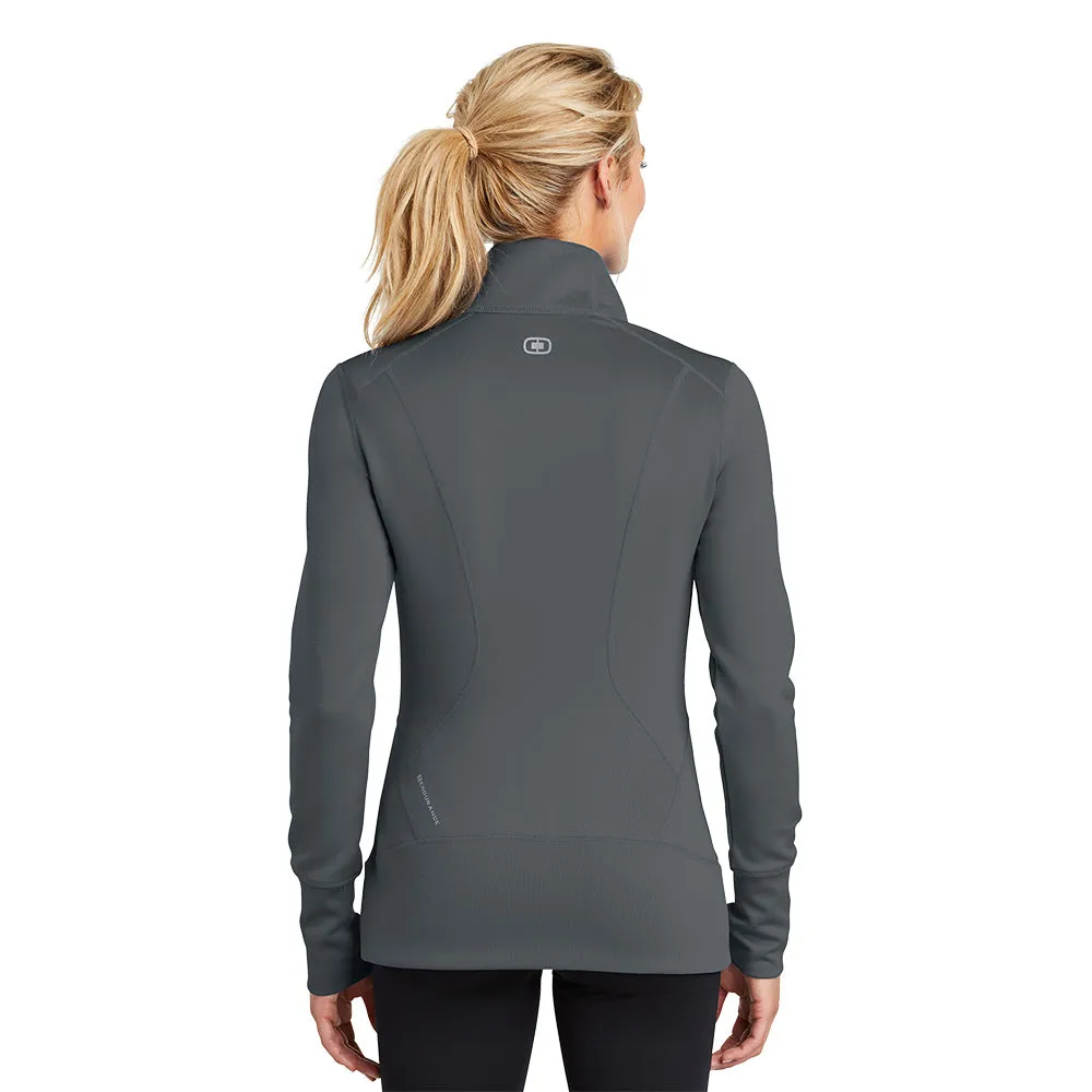 OGIO® Ladies Fulcrum Full-Zip - Gear Grey