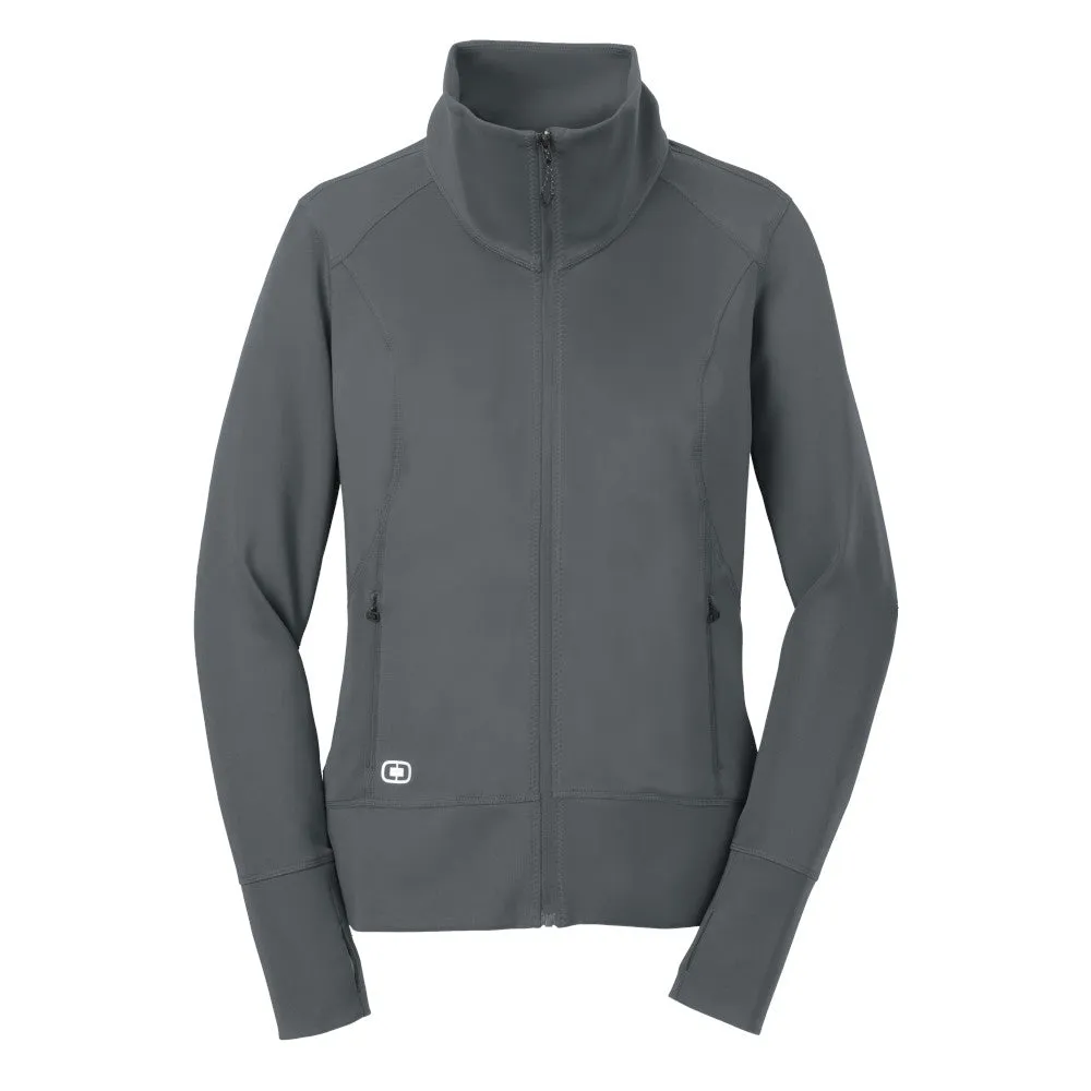 OGIO® Ladies Fulcrum Full-Zip - Gear Grey