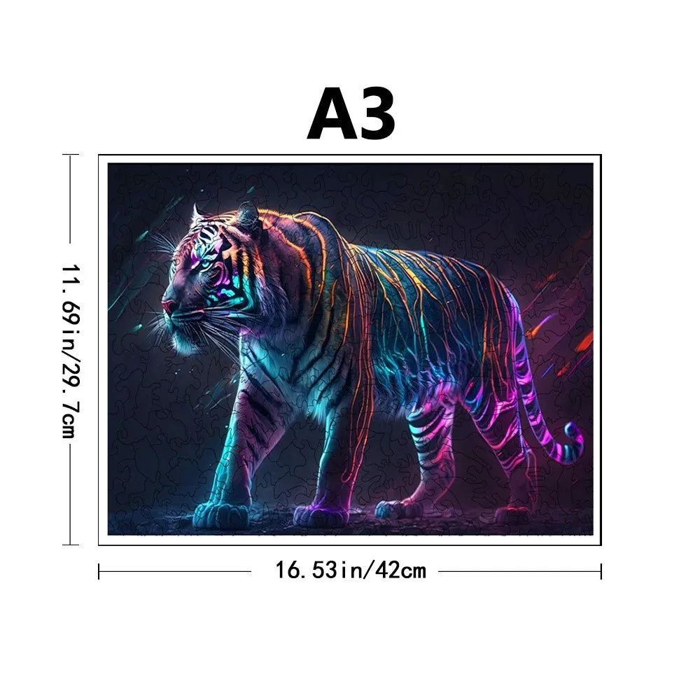 Psychedelic Tiger Edition Puzzle