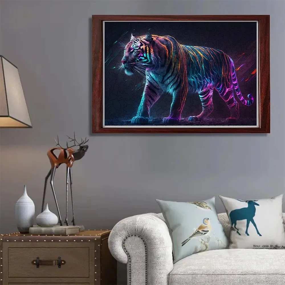 Psychedelic Tiger Edition Puzzle