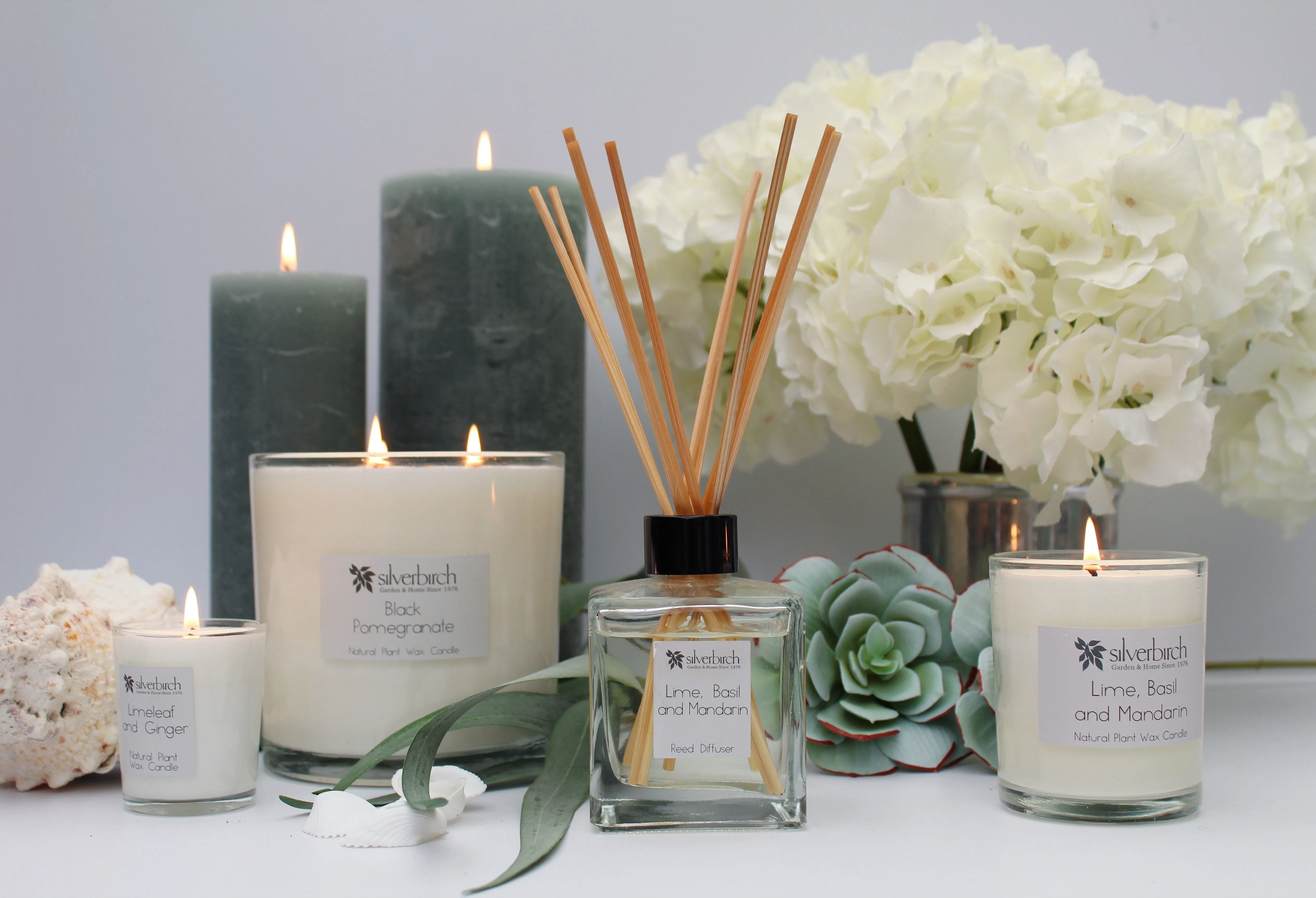Relaxing candles