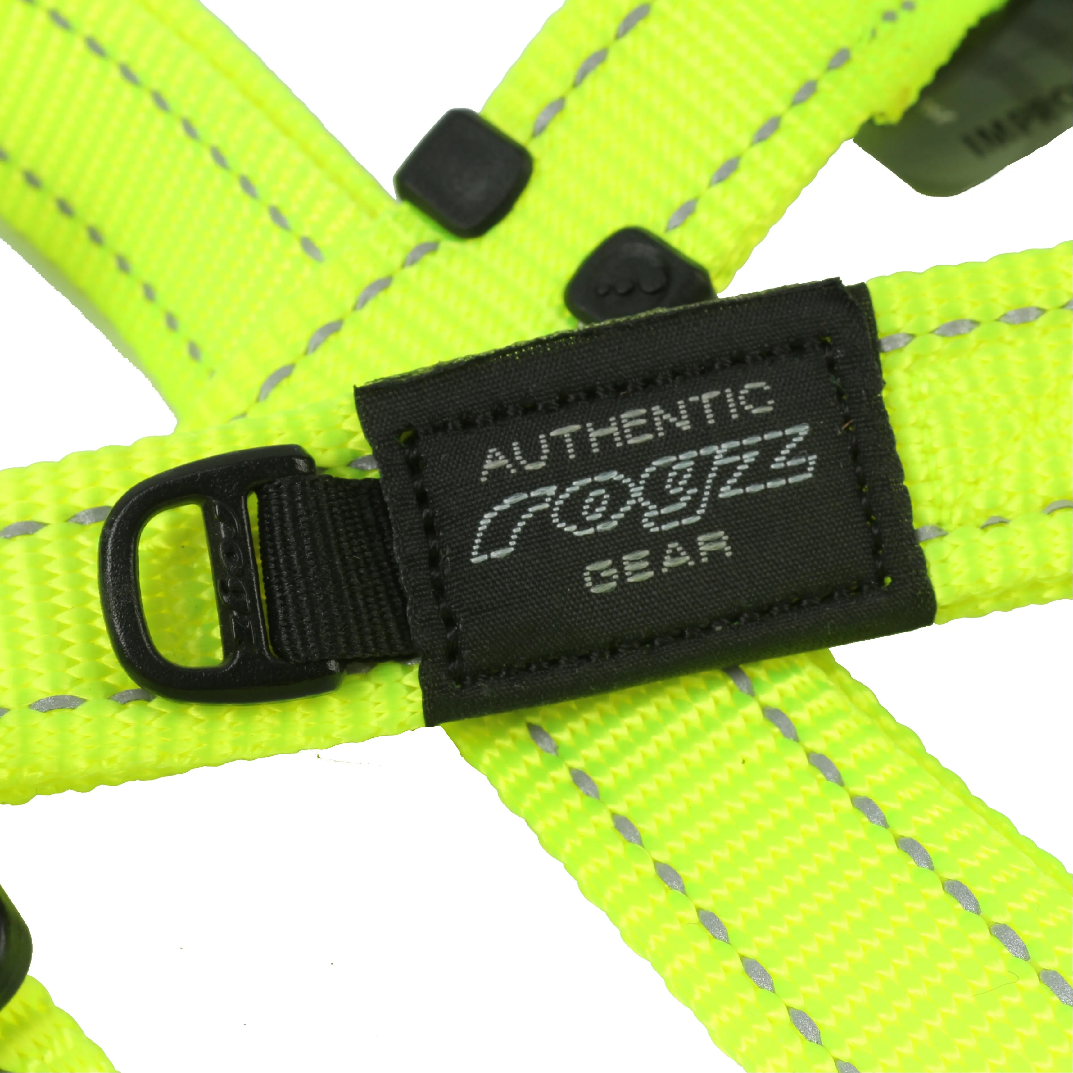Rogz Classic Reflective Harness DayGlo