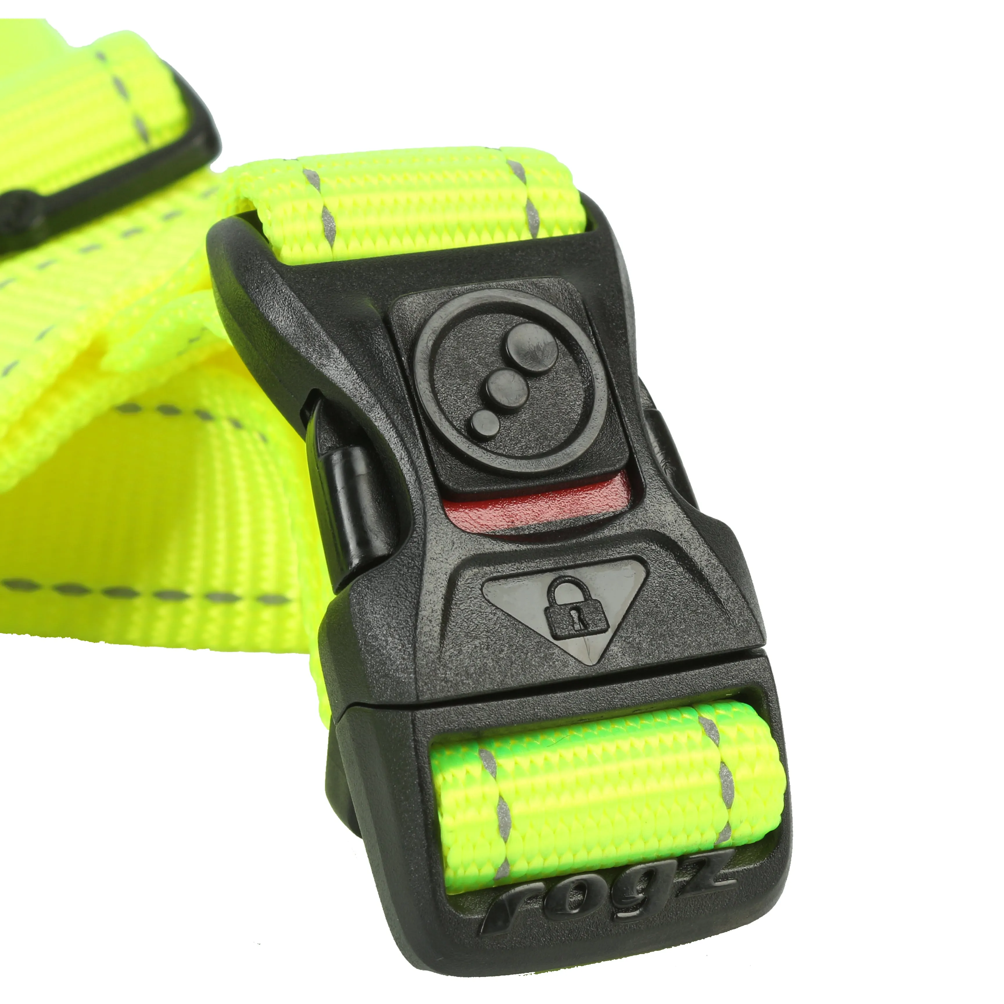 Rogz Classic Reflective Harness DayGlo