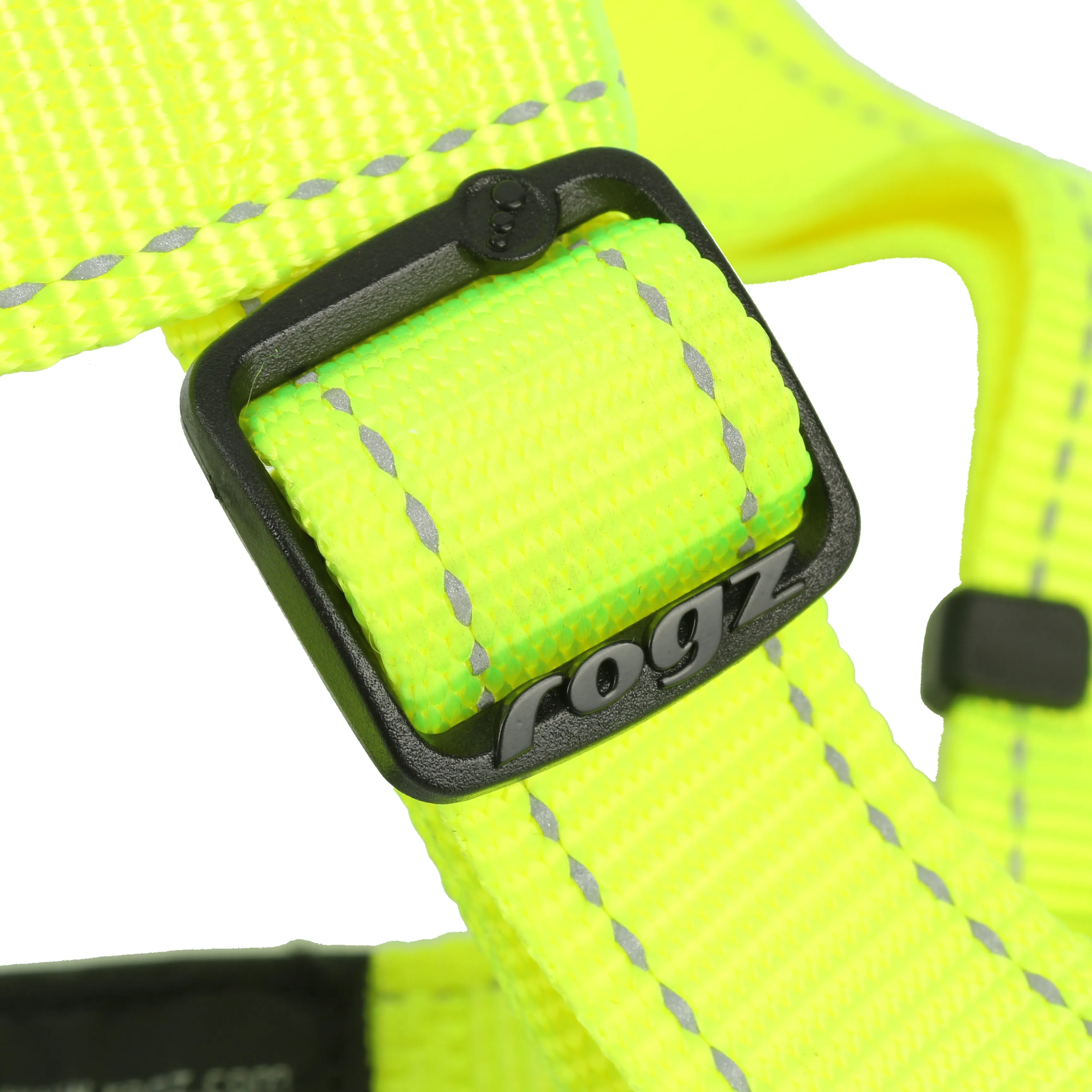 Rogz Classic Reflective Harness DayGlo