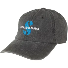 ScubaPro SCUBAPRO Washed Canvas Cap - Charcoal