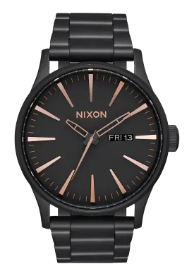 Sentry Stainless Steel - All Black / Rose Gold