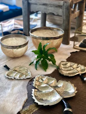 Silver Parra Leaf Tray