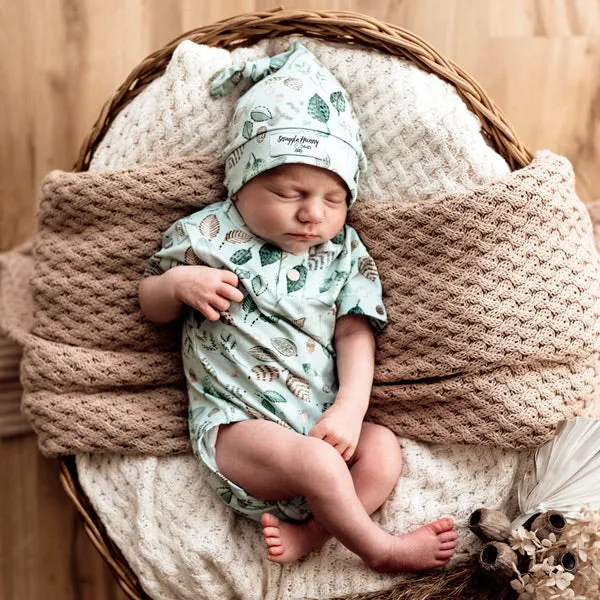 Snuggle Hunny Knotted Beanie - Daintree Organic