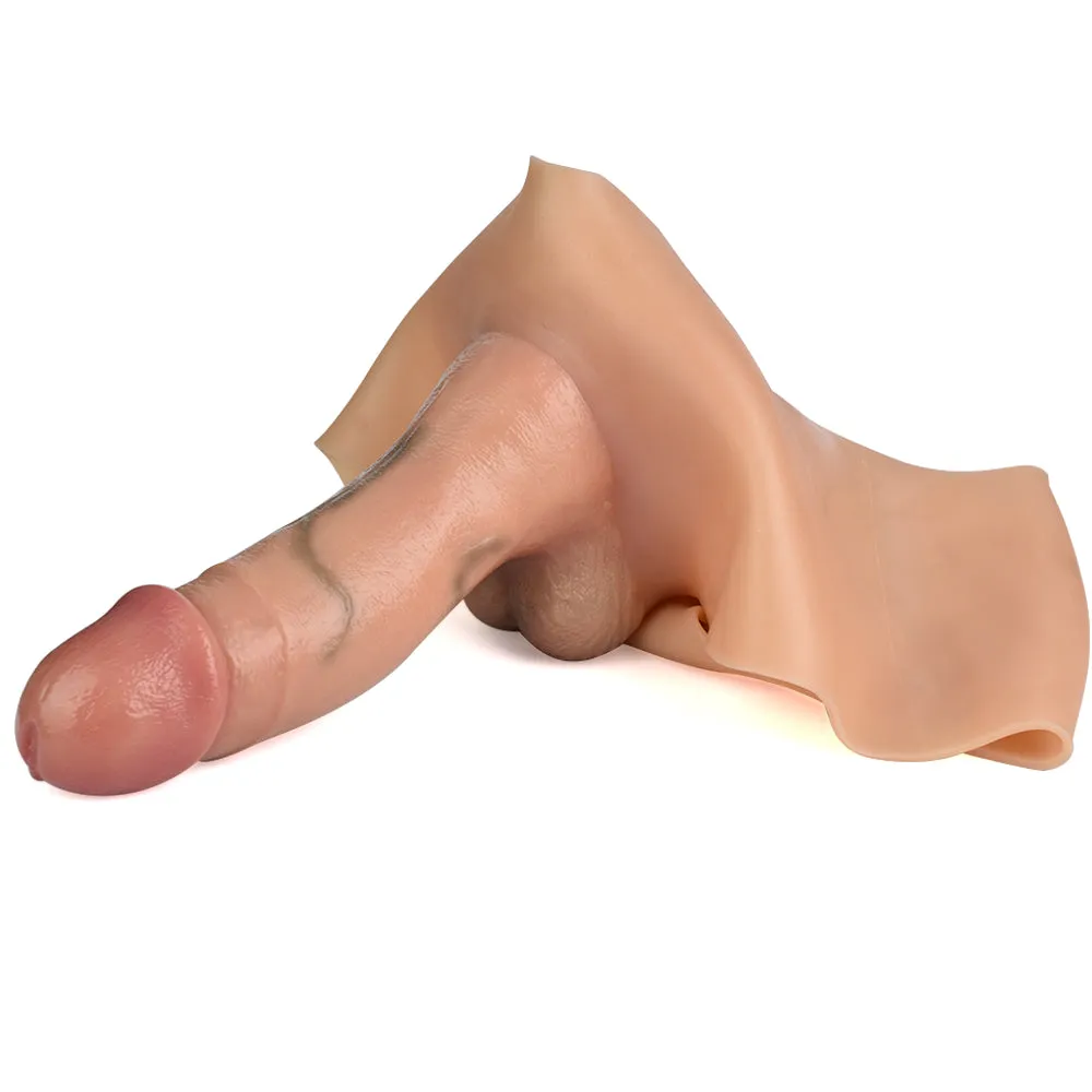 Strapon Big Realistic Dildo Underwear Pants - Silicone Lifelike Penis Sex Toys for Women Lesbian