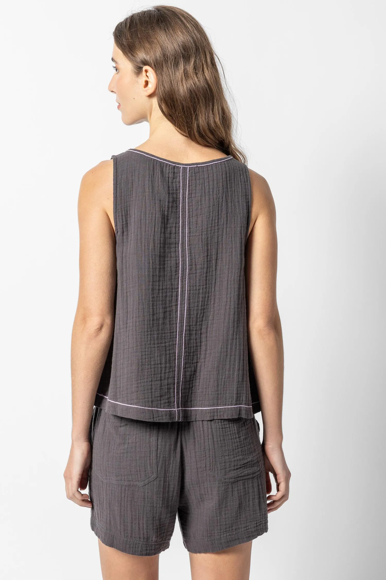 Tie Front Tank