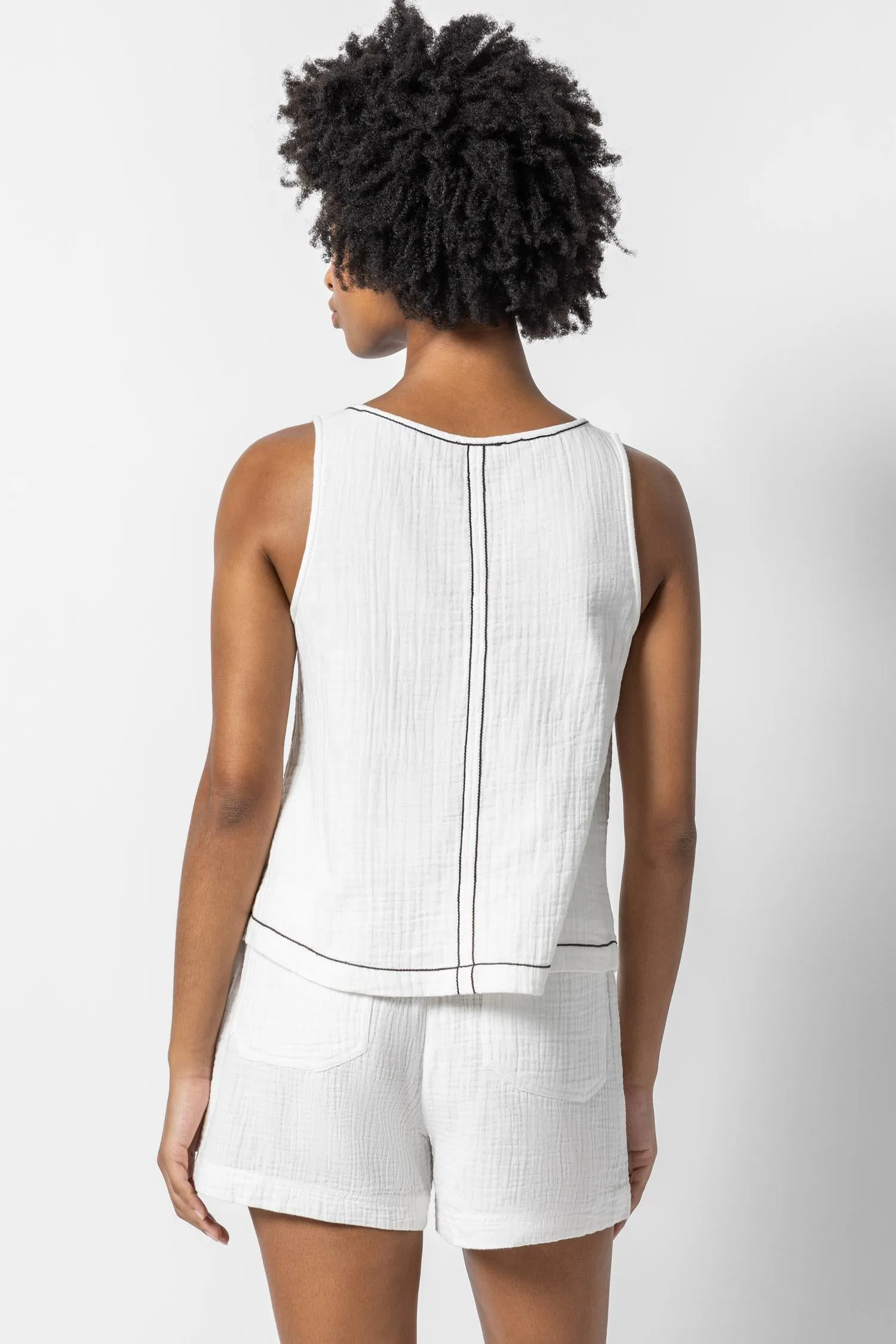 Tie Front Tank